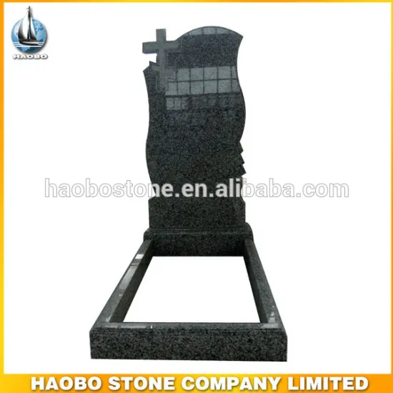 High Quality china besten preis granit shanxi black angel statues headstone for sale