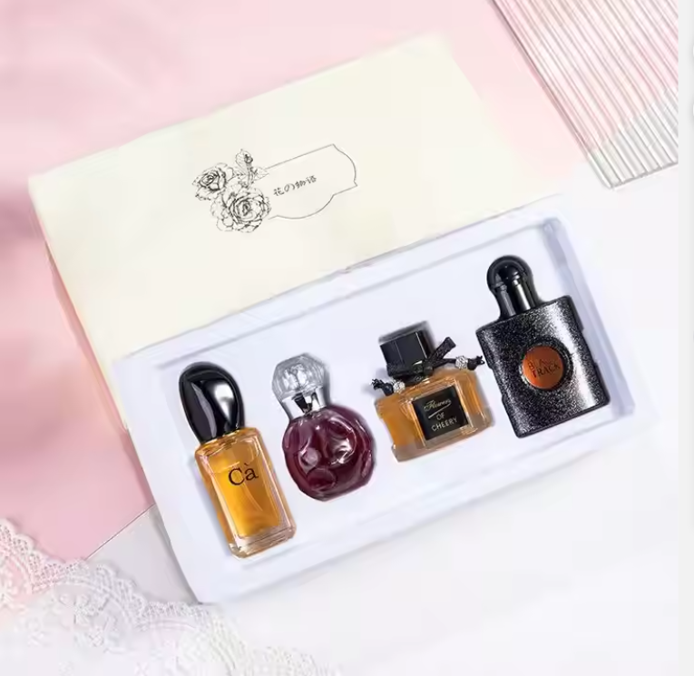 Elegant Woody Scent Perfume Gift Bundle for Her