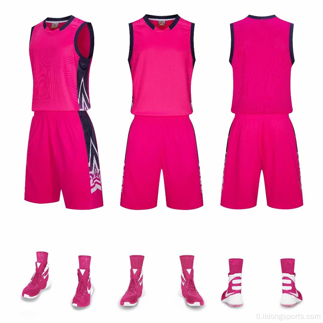 Basketball Uniform Set Custom Cheap Basketball Jersey