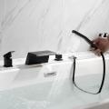Deck Mount Tub Faucet Spout with Hand Shower