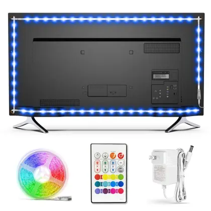 RGB LED TV Backlight Sync Box with Remote Control