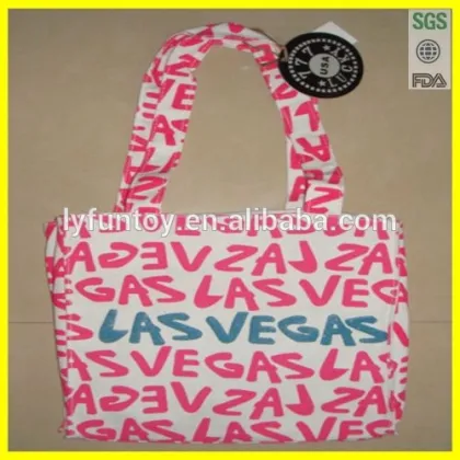 Simple canvas printing shoping bag canvas bag