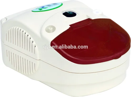 compressor nebulizer with compartment and carry handle