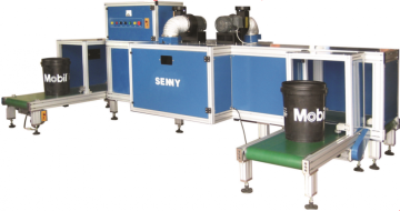 Peralatan pengawetan UV silinder untuk baldi