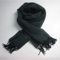 Men Classic Blank Acrylic Woven Scarf