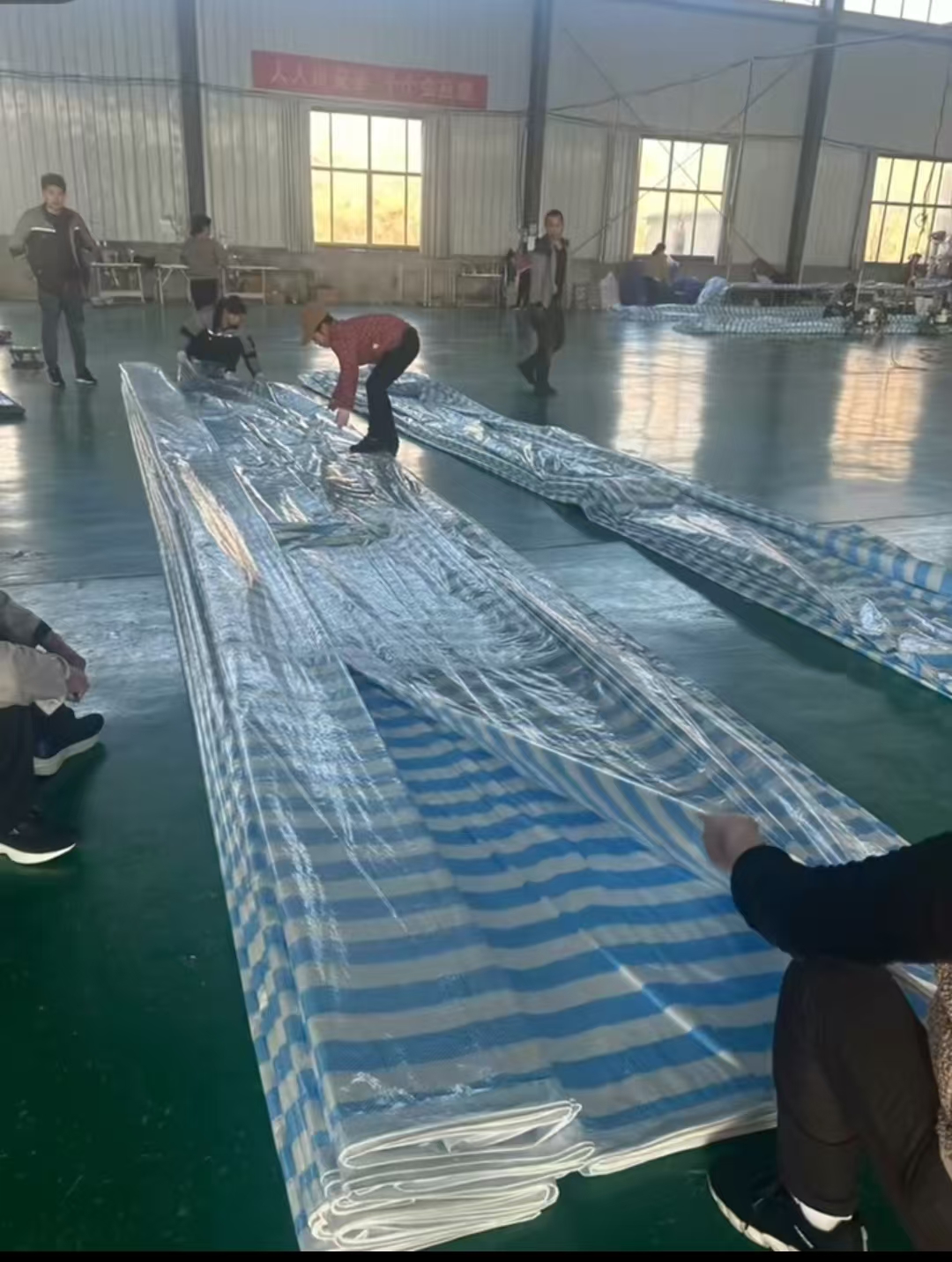 כיסוי ברזנט פס כבד של PE