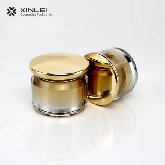 50g capacity I-shaped acrylic skin care cream jar