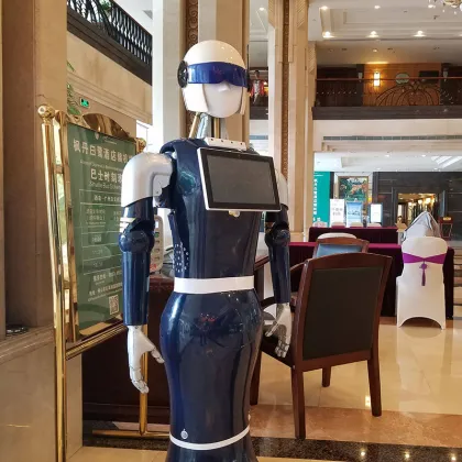 AI Humanoid Robots and Serve Robots in Hotel Applications