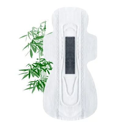 Natural organic bamboo & Charcoal Period Pads