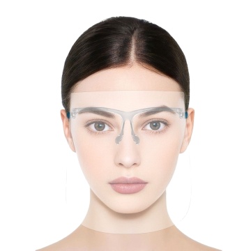 High Quality Adjustable Full Face Shield with Anti-Fog Plastic Protection Isolation