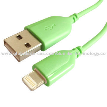 USB Charging Cable for iPhone, Available in Various Colors