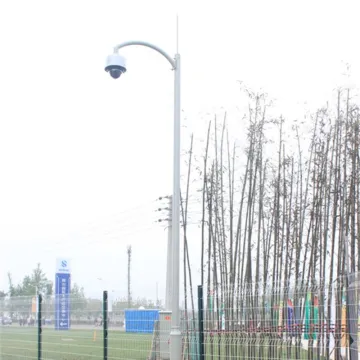 ODM Hot Dip Galvanization Street Light Poles , Commercial Light Poles