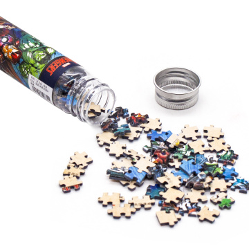 150 pezzi Mini puzzle per bambini in tubo di plastica