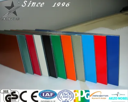 fireproof aluminum decorative panel ceiling aluminum composite panel