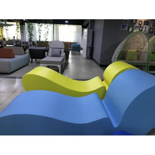 European Style Outdoor Lounge PU Foam without Frame