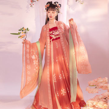 Tang Made Large Sleeved Hanfu Female Adult Chinese Fairy Style Dress