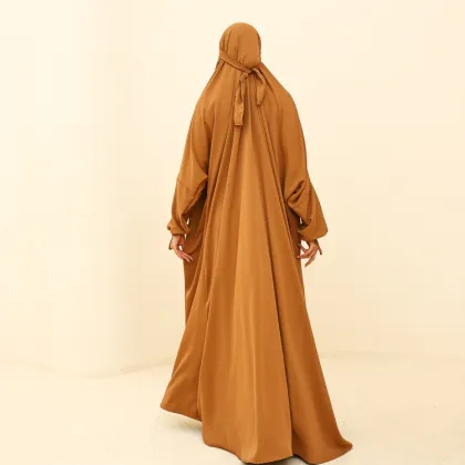 Fancy Muslim Robe and Hijab Abaya Islamic Clothing