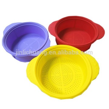 non-stick LFGB approved novel design silicone steamer