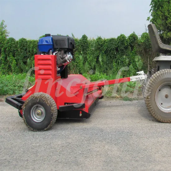Flail mower with CE 15HP gasoline LIFAN Engine