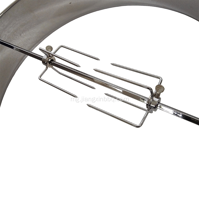 22.5 &#39;&#39; Stainless Steel Charcoal BBQ Rotisserie Ring