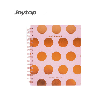 Joytop Custom Pink Coil A5 Notebook &amp; Spiral Planner 2025