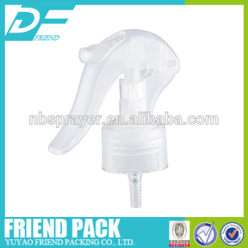 China made 28/410 smooth cap mini trigger sprayer, plastic hand mini trigger sprayer