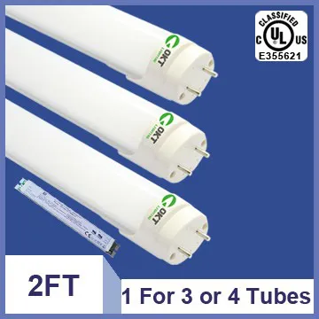 solution provider OKT Lighting Shenzhen UL 10w led tubes 600mm