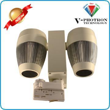 Luce della pista in alluminio 40w con due PC COB LED