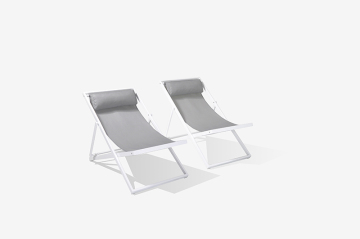 Aluminum Sling Patio Beach Chair