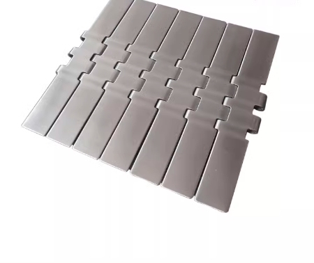 High Quality Stainless Steel Flat Top Slat Conveyor Chain with Plate