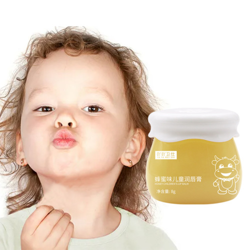 Balsamo per le labbra per bambini naturale delicato nutriente al miele