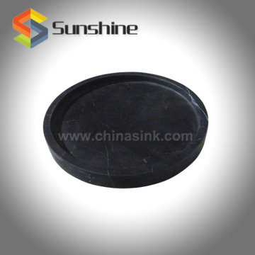 Round Forest Black Marble Serving Trays Wholeseller                        
                                                Quality Choice