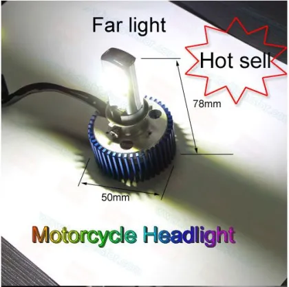 Hot Sales Motorcycle Headlight, 9-15V high power moto headlight, far and low beam light for motorcycle