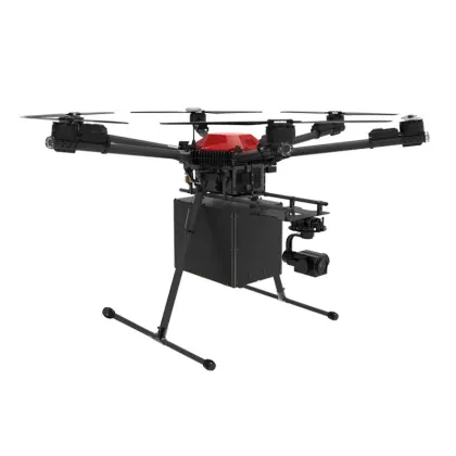 Six-axis Customized Multifunctional Industry Application UAV 10KG Load Transport Throwing Industry Transport UAV Drone