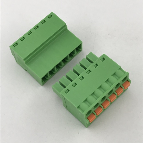 3.81mm pitch quick pluggable terminal block