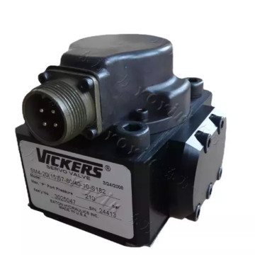 SM4 Series Servo Valves & Hydraulic Proportional Control Valves