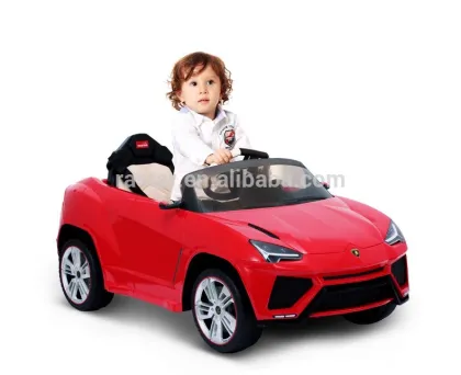 Rastar new design ride on type Lamborghini Urus kids electric cars 12v