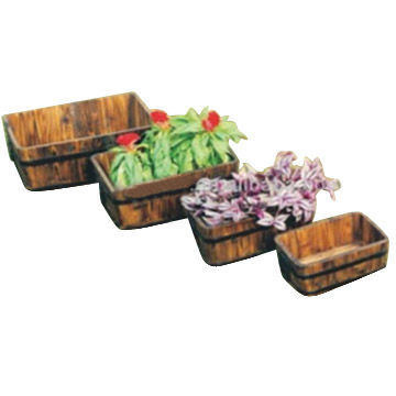 Flower Pot Sets, Measures (L) 29.5 x (W) 19.5 x (H) 12.5cm