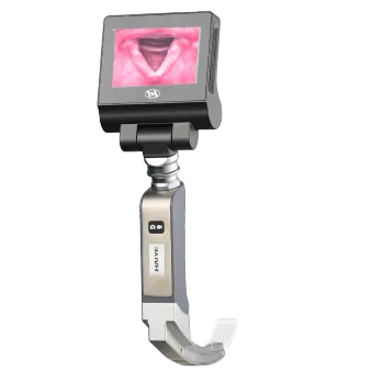 Factory Supply Medical Imaging Equipment: Anesthesia Video Laryngoscope with Optional 8 Sizes Blades