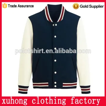 varsity jacket men wholesale winter fleece baseball jackets