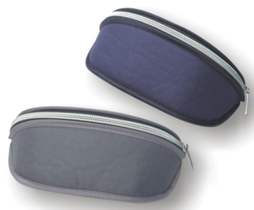 Fashionable felt glasses bag with zipper