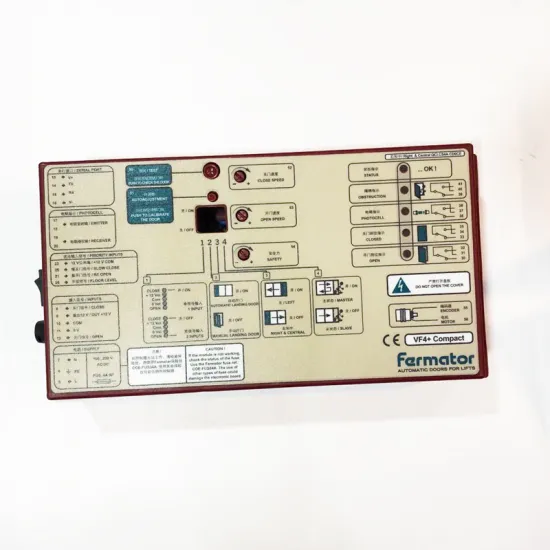 Advanced Elevator Inverter Systems: Fermator VVVF4 and Door Motor Inverters