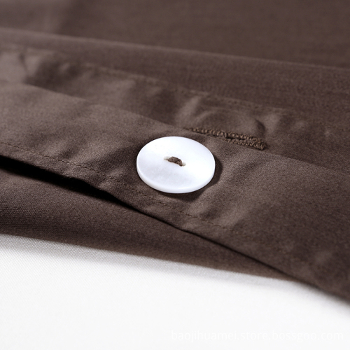 Coffee 4 PCS 100% Egyptian Cotton Bedding Sets