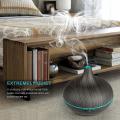 Ultraschall Aroma Diffuser 300ml Holzmaserung Luftbefeuchter