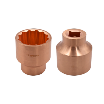 WEDO German DIN Standard BAM Certified ATEX Non-Sparking 1/4 Inch Socket