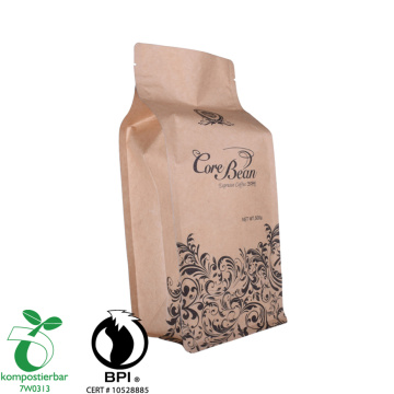 Factory Supply Biodegradable Coffee Bean Packaging Bags with Valve And Ziplock