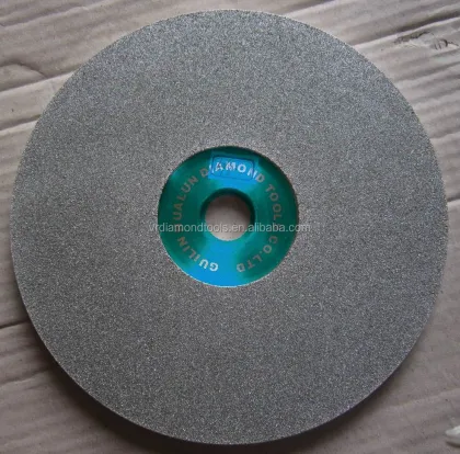 Jewellery electroplated diamond lapping plate