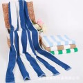 100% cotton striped beach towel pool towel