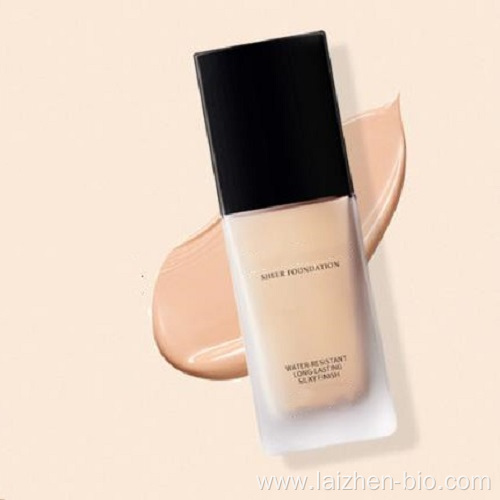 Concealer and moisturizing liquid foundation lasting