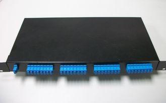 CATV PLC Fiber Optic Splitter Box Rack Mounted , FC / UPC C